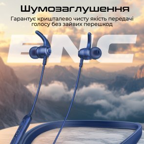 Гарнітура Promate Leap-200h Blue (6959144067582)