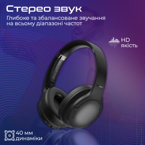 Гарнітура Promate Laboca-pro Black (6959144063911)