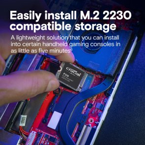 SSD-накопичувач Crucial P310 2230 PCIe 4.0 x4 NVMe 1TB (CT1000P310SSD2)