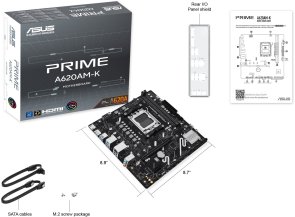 Материнська плата ASUS PRIME A620AM-K