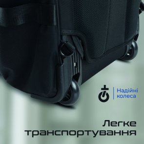 Рюкзак для ноутбука Promate CramPack-TR Black (6959144062822)