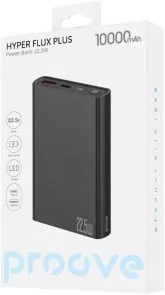 Фото: Батарея універсальна Proove Hyper Flux Plus 10000mAh 22.5W Black (PBF122120001) № 2 | KTC