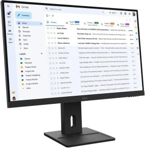 Фото: Монітор Lenovo ThinkVision E27-40 Raven Black (64BCMAT4EU) - 27" IPS / 1920×1080 / 100 Гц / Pivot / HAS № 2 | KTC