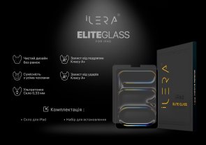 Захисне скло iLera for Apple iPad 11 2025 - Infinity Clear Glass Cut out on top (ILIPG03)