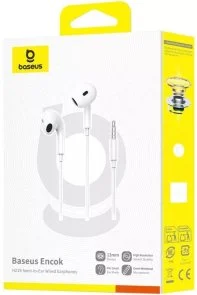 Фото: Навушники Baseus Encok HZ19 White (A00182301213-00) № 6 | KTC