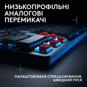Клавіатура, Logitech G515 Rapid TKL Tactile US International USB, Black ( Gaming )