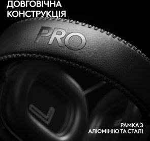 Гарнітура Logitech G Pro X 2 Lightspeed Wireless Black (991-000550)
