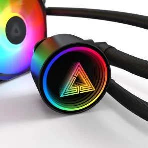 Фото: Система рідинного охолодження Montech Lightflow ARGB 360 Black (LIGHTFLOW ARGB 360 B) № 5 | KTC