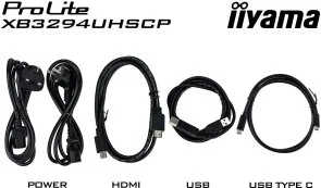 Фото: Монітор iiyama ProLite XB3294UHSCP-B1 Black - 31.5" VA / 3840×2160 / 60 Гц / Adaptive Sync / Pivot / HAS № 12 | KTC