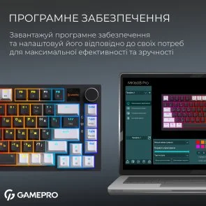 Фото: Клавіатура GamePro Genesis Asgard Valhalla Pro MK160B-D-Pro Rainy Switches Black № 11 | KTC