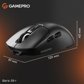 Миша GamePro Genesis Airmaster GM167B Wireless