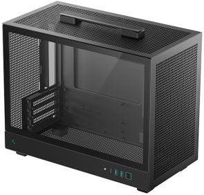 Корпус Deepcool CH160 Plus Black with window (R-CH160-BKNGM0-G)