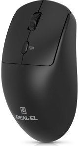Миша Real-EL RM-355W Wireless Black (EL123200054)