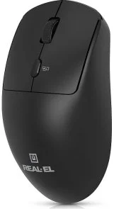 Фото: Миша Real-EL RM-355W Wireless Black (EL123200054) № 3 | KTC