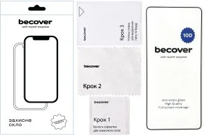 Фото: Захисне скло BeCover 10D for ZTE Blade A35/A55 Black (712730) № 2 | KTC
