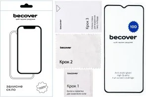 Фото: Захисне скло BeCover 10D for ZTE Blade A34 Black (712336) № 2 | KTC