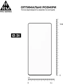 Фото: Захисне скло ArmorStandart Pro for Tecno Camon 20 4G (ARM69119) № 3 | KTC