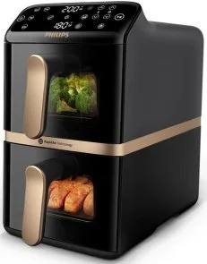 Фото: Мультипіч Philips 4000 Series Stacked Dual Basket (NA462/70) № 2 | KTC