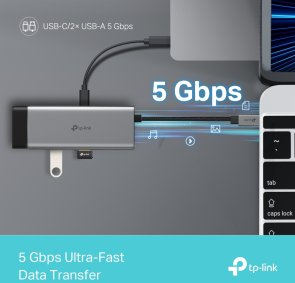 Хаб USB Type-C 5in1 TP-Link UH5020C