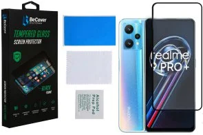 Фото: Захисне скло BeCover for Realme 9 Pro Plus - Black (707879) № 3 | KTC