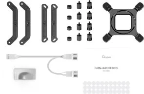 Фото: Кулер для процесора Ocypus Delta A40 Elite Dual Fan White (DELTA-A40-WH2NNWN00X-GL) № 10 | KTC