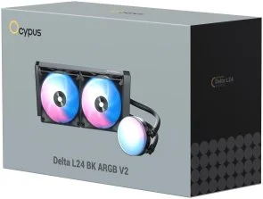 Фото: Система рідинного охолодження Ocypus Delta L24 BK ARGB V2 (DELTA-L24-BK2AAWNN02X-GL) № 6 | KTC