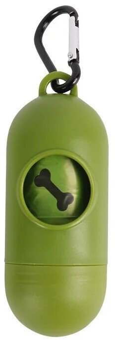 Пакети+контейнер для прибирання за собаками Lapka LPK-34