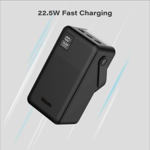 Батарея універсальна Vinnic Everest 4 60000mAh 22.5W Black (4898338024586)