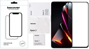 Фото: Захисне скло BeCover for Nubia V70 Design - Black (713455) № 3 | KTC