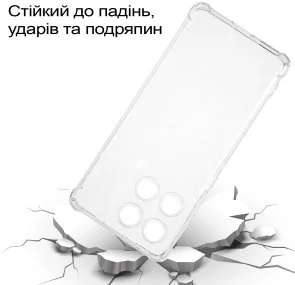 Фото: Чохол BeCover for Motorola Edge 60 Fusion - Anti-Shock Clear (713805) № 7 | KTC