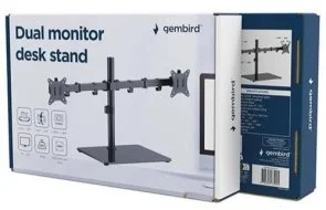 Фото: Кронштейн Gembird MS-D2ST-01 Black № 3 | KTC