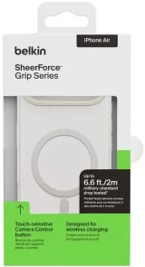 Фото: Чохол Belkin for Apple iPhone Air - Magnetic Protective Grip Sand (MSA037HQSA) № 4 | KTC