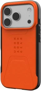 Фото: Чохол UAG for Apple iPhone 17 Pro - Civilian MagSafe Orange (114545119797) № 3 | KTC