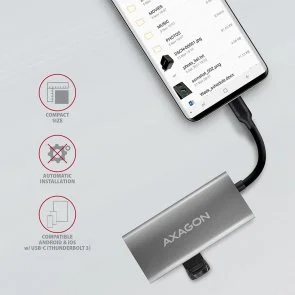 Фото: USB-хаб Axagon HMC-4G2 Grey № 3 | KTC