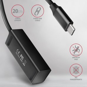 USB-хаб Axagon HUE-M1C Black
