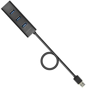 USB-хаб Axagon HUE-S2BL Black