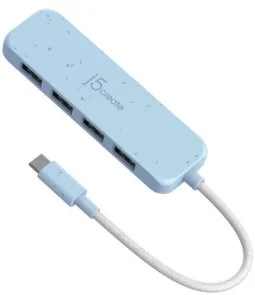 Фото: USB-хаб J5create JCH341EC-N Blue № 2 | KTC