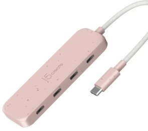 USB-хаб J5create JCH345ER-N Red