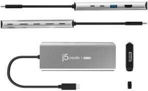 USB-хаб J5create JCD401-N Grey