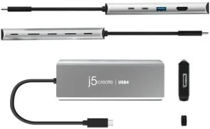 Фото: USB-хаб J5create JCD401-N Grey № 3 | KTC