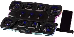 Фото: Підставка для ноутбука 2E Gaming Laptop Cooling Pad CPG-011 (2E-CPG-011) № 3 | KTC