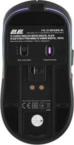 Миша 2E MG360 WL/BT/USB Black (2E-MG360UB-WL)