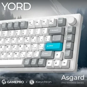 Фото: Клавіатура GamePro Asgard Yord MK266WH WL/BT/USB White № 6 | KTC
