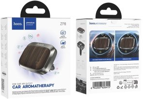 Автомобільний освіжувач повітря Hoco ZP8, Metal Gray