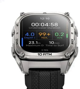 Смарт годинник KOSPET TANK M4 Silver