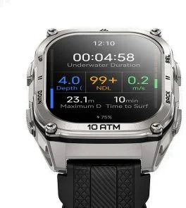 Фото: Смарт годинник KOSPET TANK M4 Silver № 5 | KTC
