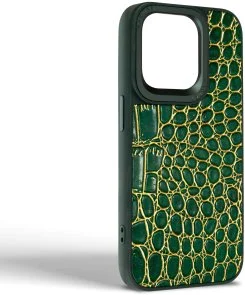 Фото: Чохол Harder for Apple iPhone 14 Pro - Crocosaur Green (ARM76720) № 2 | KTC