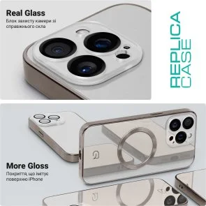 Фото: Чохол ArmorStandart for Apple iPhone 14 Pro - Replica MagSafe White (ARM76218) № 4 | KTC