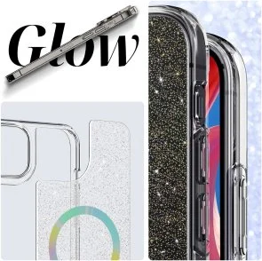 Фото: Чохол ArmorStandart for Apple iPhone 14 Pro - Glow Magsafe Transparent (ARM69724) № 5 | KTC