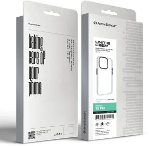 Фото: Чохол ArmorStandart for Apple iPhone 13 Pro - UNIT2 Matte Clear (ARM74800) № 4 | KTC